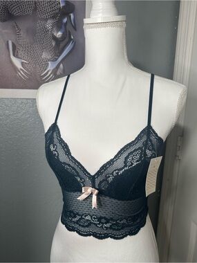 Eberjey Lace Longline Bralette